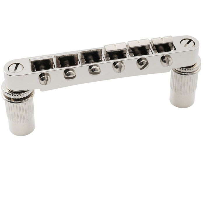 musiclily pro 52mm tune o matic bridge for epiphone lp sg style electric guitar mx2618p, nickel