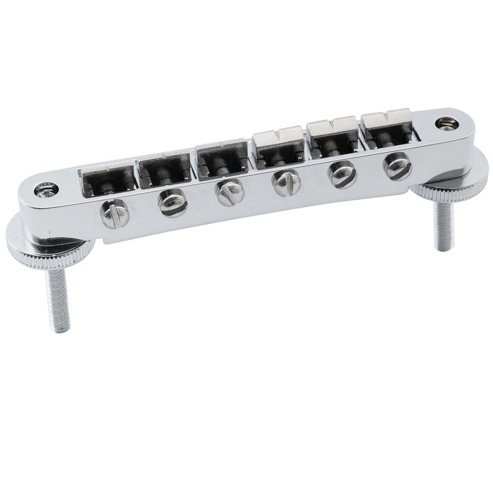 musiclily pro 52mm abr 1 tune o matic bridge for epiphone lp sg style electric guitar mx2619p, chrome