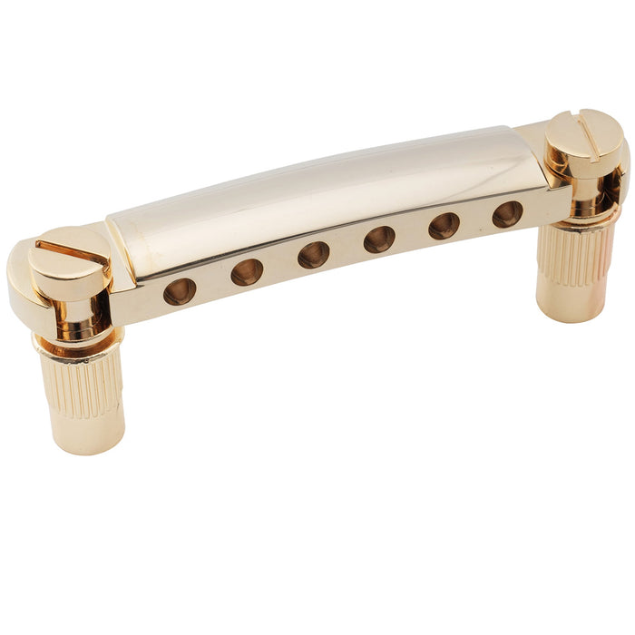 musiclily pro 52 5mm string spacing 6 string stop tailpiece for epiphone lp sg style guitar mx2621p, gold