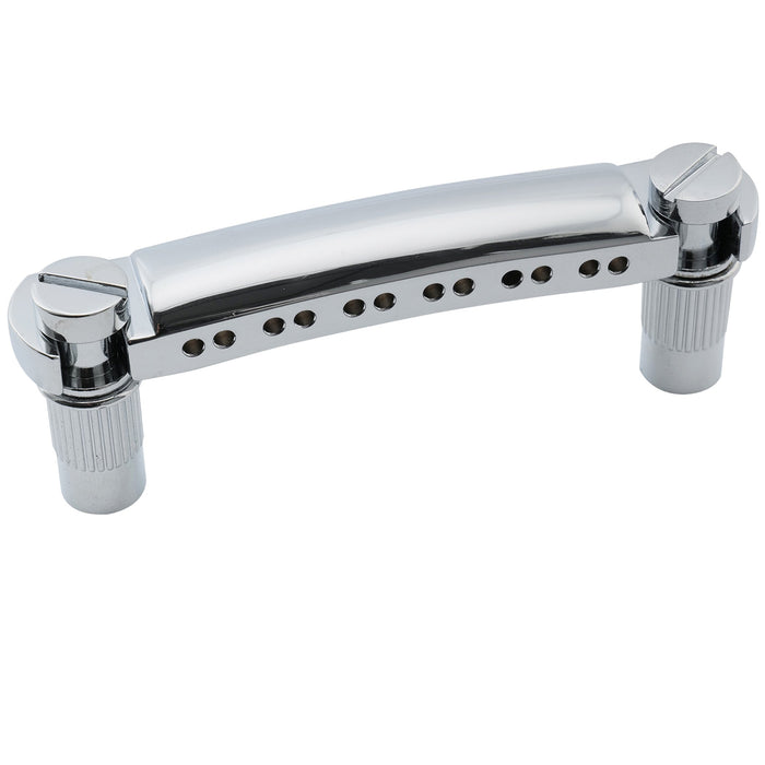 musiclily pro 52 5mm string spacing 12 string stop tailpiece for epiphone lp sg style guitar mx2622p, chrome