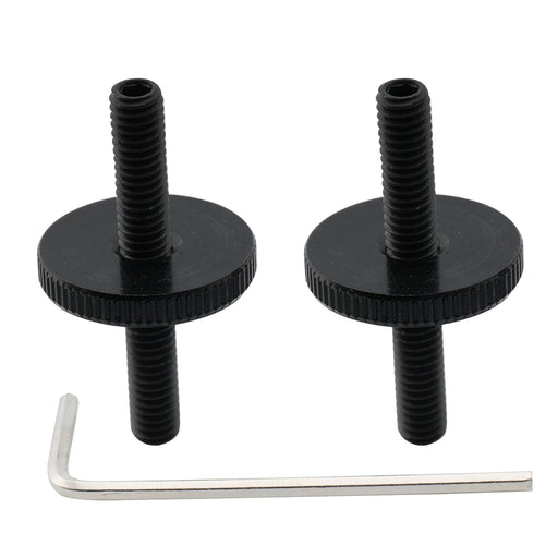 musiclily pro metric sized abr 1 style tune o matic bridge m4 mounting post and thumbwheel sets for epiphone lp style guitar mx2623 2p