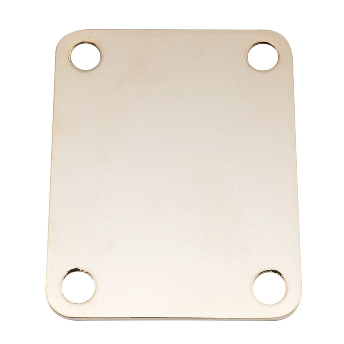 Part of musiclily pro heavy duty steel rectangle neck plate 4 hole neck joint board for guitar bass mx2630p
