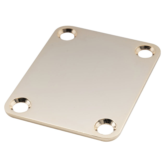 musiclily pro heavy duty steel rectangle neck plate 4 hole neck joint board for guitar bass mx2630p details