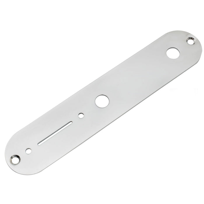 musiclily pro 32mm steel control plate for tele style electric guitar mx2633p, chrome