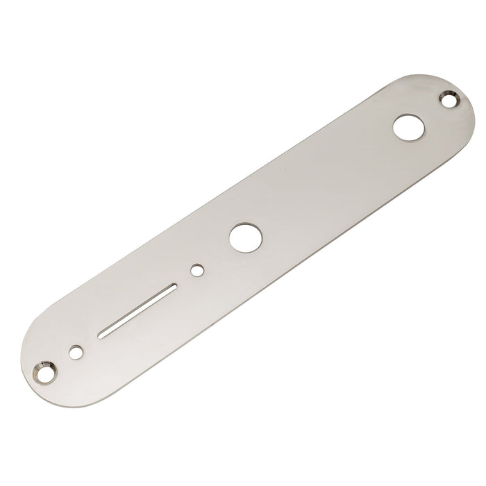 musiclily pro 32mm steel control plate for tele style electric guitar mx2633p, nickel