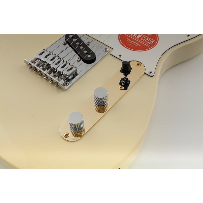 Application of musiclily pro 32mm steel control plate with narrow pots hole spacing and angled switch slot for tele style electric guitar mx2635p