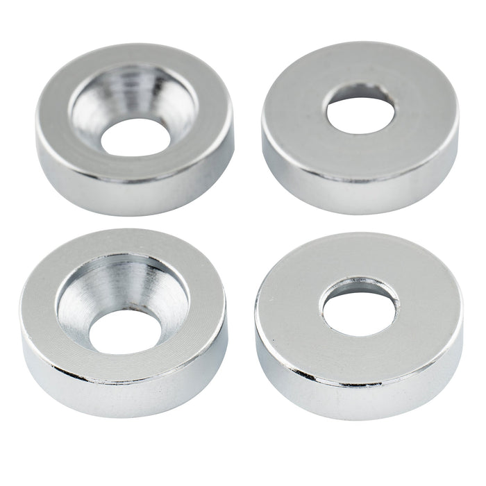 Part of musiclily pro 15mm steel guitar neck mounting ferrules neck joint bushings and bolts for electric guitar bass mx2708 4p