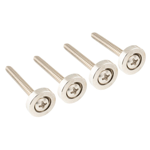 musiclily pro 15mm steel guitar neck mounting ferrules neck joint bushings and bolts for electric guitar bass mx2708 4p