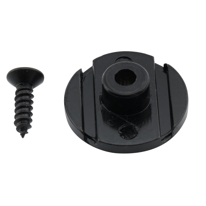 Musiclily Pro Steel 19 mm runder Saitenhalter mit Schlitz, Führungsbaum für E-Bass