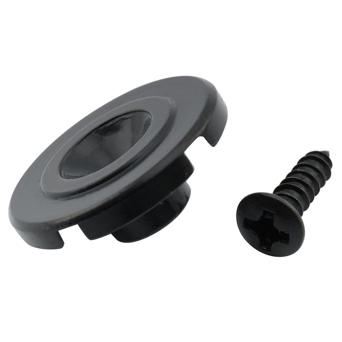 Musiclily Pro Steel 19 mm runder Saitenhalter mit Schlitz, Führungsbaum für E-Bass