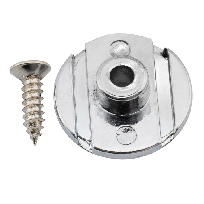 Musiclily Pro Steel 19 mm runder Saitenhalter mit Schlitz, Führungsbaum für E-Bass