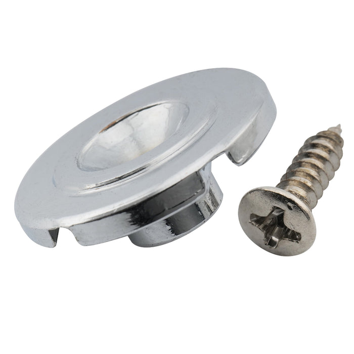 Musiclily Pro Steel 19 mm runder Saitenhalter mit Schlitz, Führungsbaum für E-Bass