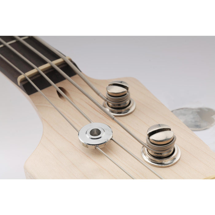 Musiclily Pro Steel 19 mm runder Saitenhalter mit Schlitz, Führungsbaum für E-Bass