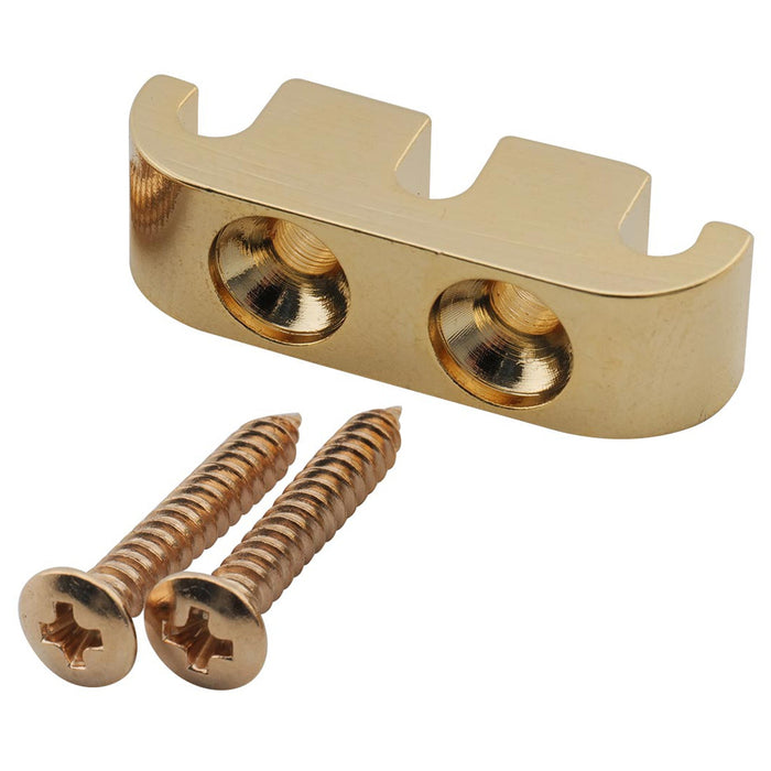 Musiclily Pro 25 mm Saitenhalter-Führungsbaum aus Messing für 5-saitigen E-Bass