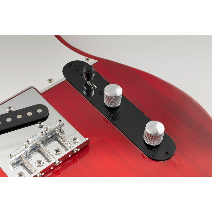 Application of musiclily pro 34mm steel control plate for tele style electric guitar mx2724p
