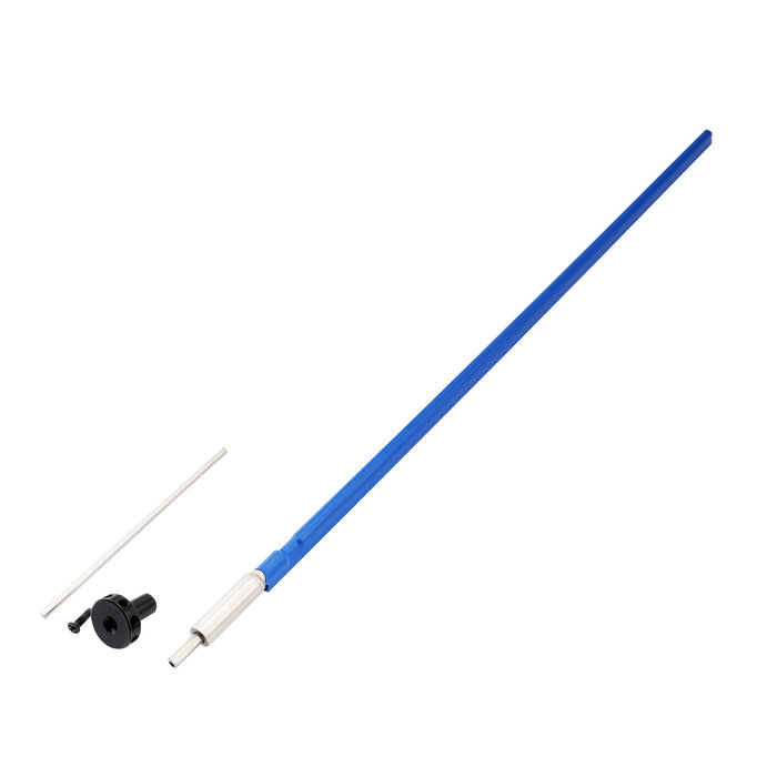 Part of musiclily pro dual action screwed spoke wheel guitar truss rod 440mm 460mm mx2732a