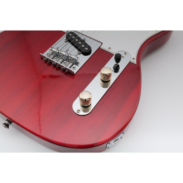 Perilla de control a presión Musiclily Pro Coarse de 18 estrías de acero de 19 mm para guitarra y bajo importados (juego de 2)