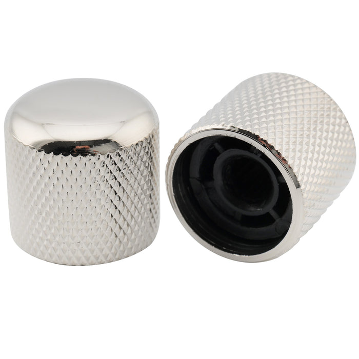 musiclily pro coarse 18 splines steel dome push on control knob 19mm for imported guitar bass mx2790 2p details