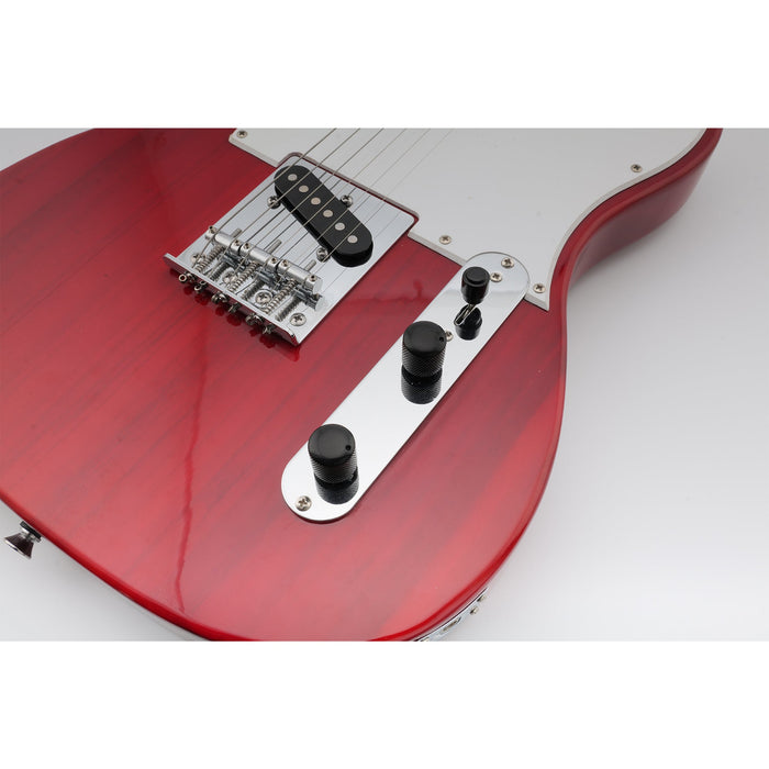 Musiclily Pro 鋼製 ミリ規格 18スプライン ドームノブ コントロールノブ つまみ インジケータードット付き Importギターとベース用 ブラック(2個セット)