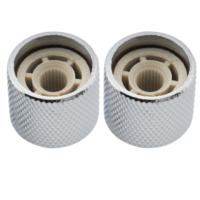 Part of musiclily pro fine 24 splines steel dome push on control knob 19mm for usa made guitar bass potentiometers mx2796 2p