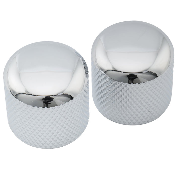 detail of musiclily pro fine 24 splines steel dome push on control knob 19mm for usa made guitar bass potentiometers mx2796 2p