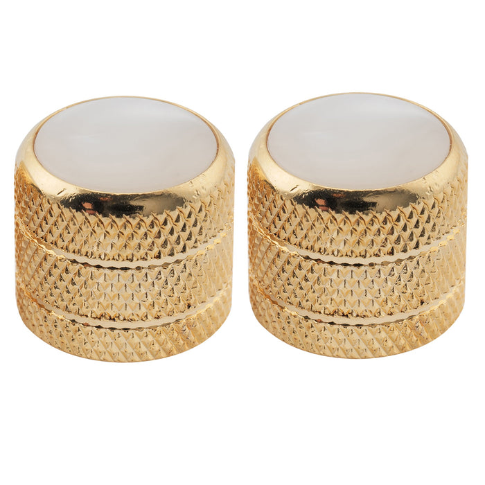 musiclily pro fine 24 splines steel dome mother of pearl top push on control knob for usa made guitar bass potentiometers mx2799 2p