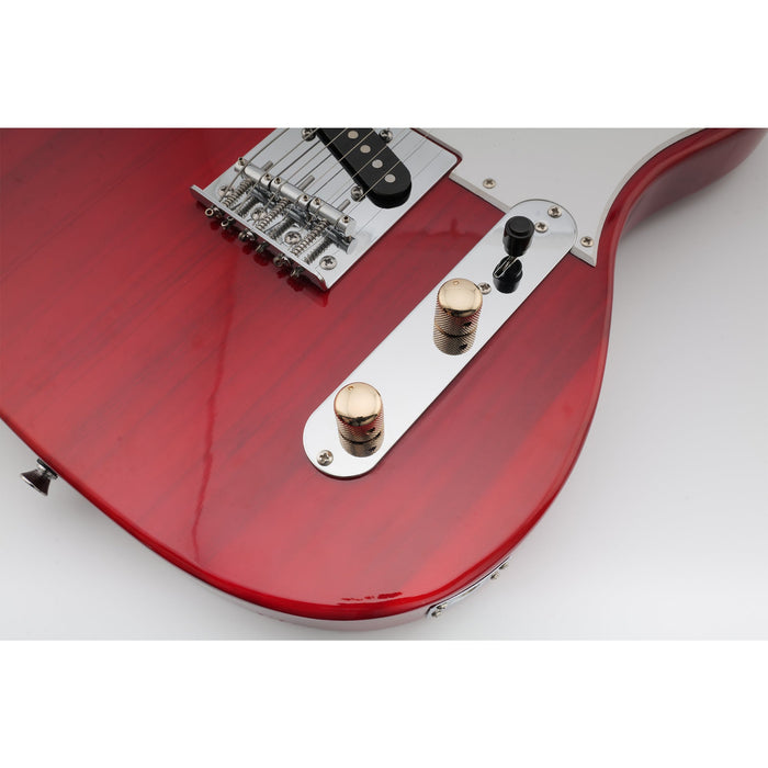 Musiclily Pro 1/4 Inch Steel Dome Universal Fitting Potentiometer Control Knob with Set Screw and Indicator Dot for Electric Guitar Bass, Set of 2