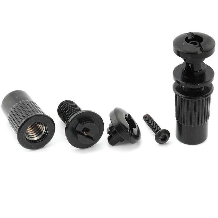 musiclily pro 18mm string spacing zinc alloy 4 string bass tailpiece mx2826p details