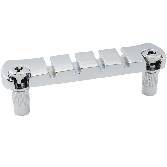 musiclily pro 18mm string spacing zinc alloy 4 string bass tailpiece mx2826p, chrome