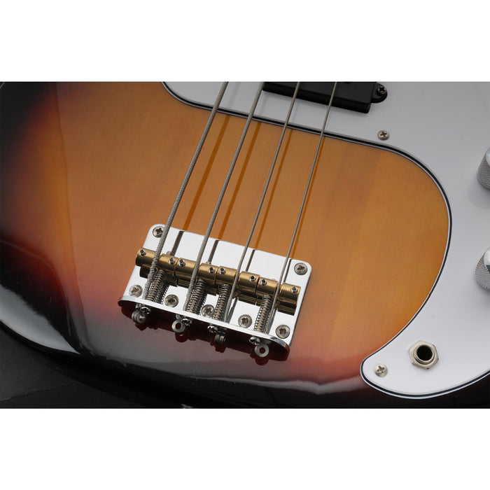 Musiclily Pro 19mmピッチ 鋼製 ベースブリッジ用サドル 4弦Precision/Jazz Bassエレキベース用 ブラック(4個セット)