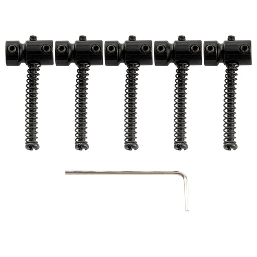 musiclily pro 17mm steel bass bridge saddles for 5 string precision and jazz bass mx2828 5p