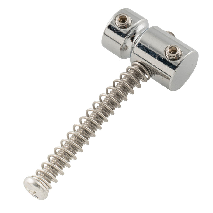 musiclily pro 17mm steel bass bridge saddles for 5 string precision and jazz bass mx2828 5p, gold