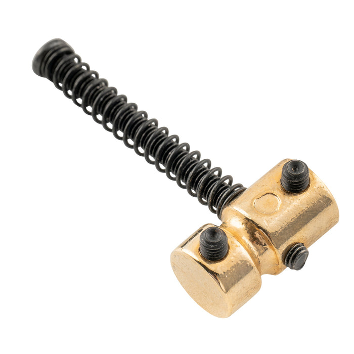 Musiclily Pro 17mmピッチ 鋼製 ベースブリッジ用サドル 5弦Precision/Jazz Bassエレキベース用 ブラック(5個セット)