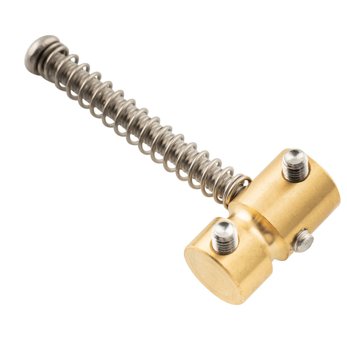 Musiclily Pro 17mmピッチ 鋼製 ベースブリッジ用サドル 5弦Precision/Jazz Bassエレキベース用 ブラック(5個セット)