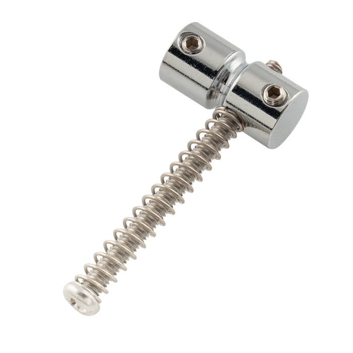 musiclily pro 18mm steel bass bridge saddles for 5 string precision and jazz bass mx2829 5p, gold