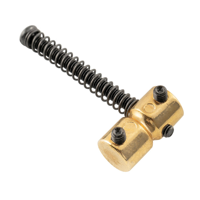 Musiclily Pro 18mmピッチ 鋼製 ベースブリッジ用サドル 5弦Precision/Jazz Bassエレキベース用 ブラック(5個セット)