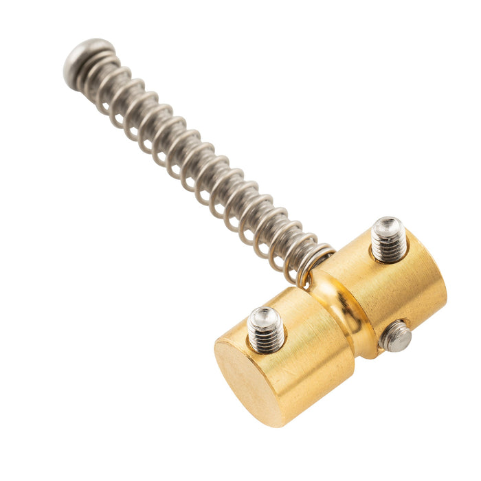 Musiclily Pro 18mmピッチ 鋼製 ベースブリッジ用サドル 5弦Precision/Jazz Bassエレキベース用 ブラック(5個セット)