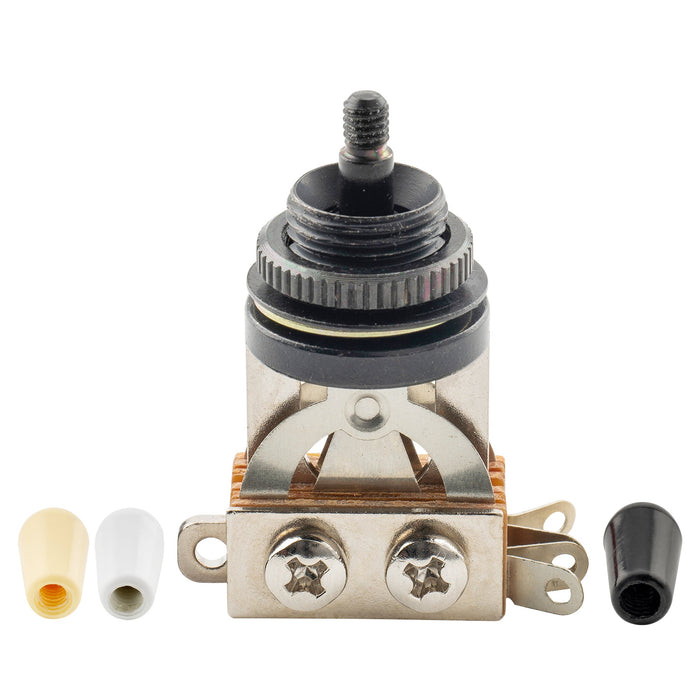 detail of musiclily pro 3 way pickup selector toggle switch for lp style electric guitar mx2830p