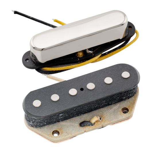 the revival pickups rpt2 heartbreaker vintage style alnico 3 neck bridge pickups set for tele style electric guitar mx2865p