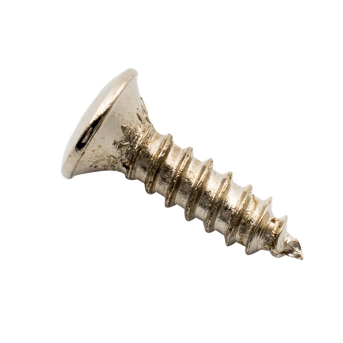 Musiclily Pro Metrische 2,5 x 10 mm Senkkopfschrauben aus Stahl für die Holzmontage von Gitarrenteilen, 10er-Set