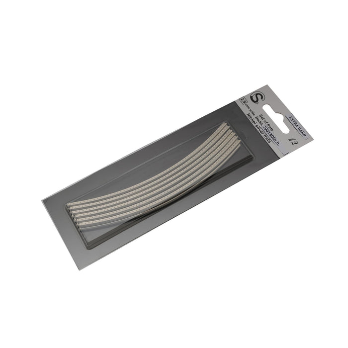 details of sintoms 290130 nickel silver extra hard 2 9mm jumbo fret wire set for ibanez esp jackson hard rock metal guitar bass