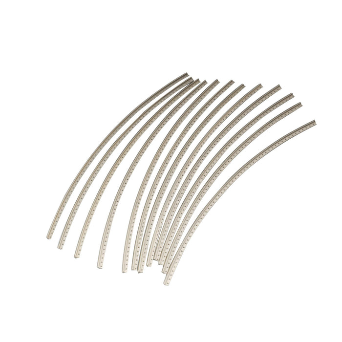 sintoms 290130 nickel silver extra hard 2 9mm jumbo fret wire set for ibanez esp jackson hard rock metal guitar bass