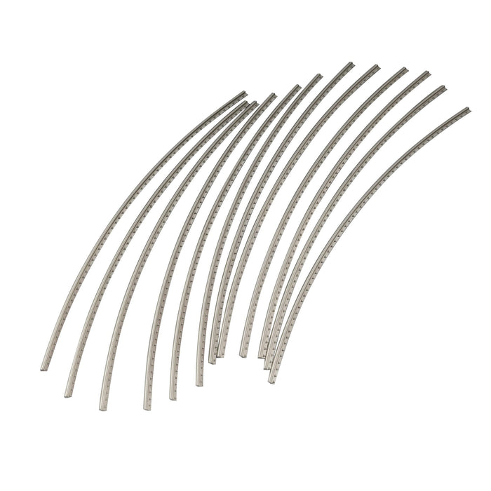 sintoms 230140 nickel silver extra hard 2 3mm medium fret wire set for electric guitar mx2918
