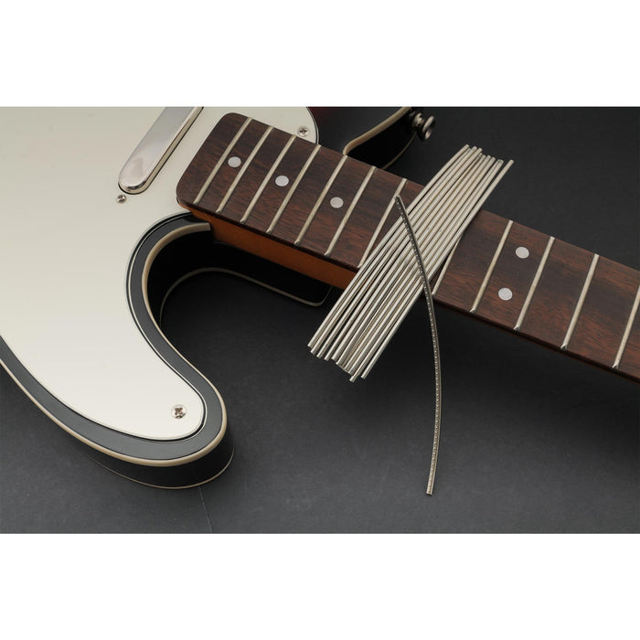 Application of sintoms eqh250140 equal high fret nickel silver extra hard 2 5mm medium fret wire set for electric guitar mx2919