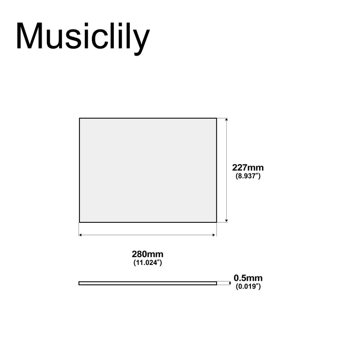 Dimensions of 3m gold pre cut sandpaper abrasive sheet 9 inch x 11 inch mx2934 2p