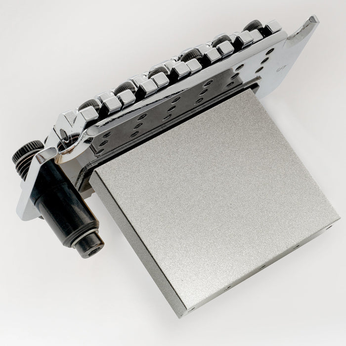 Usage show of musiclily ultra 42mm full solid steel block for electric guitar floyd rose locking tremolo bridge mx2945p