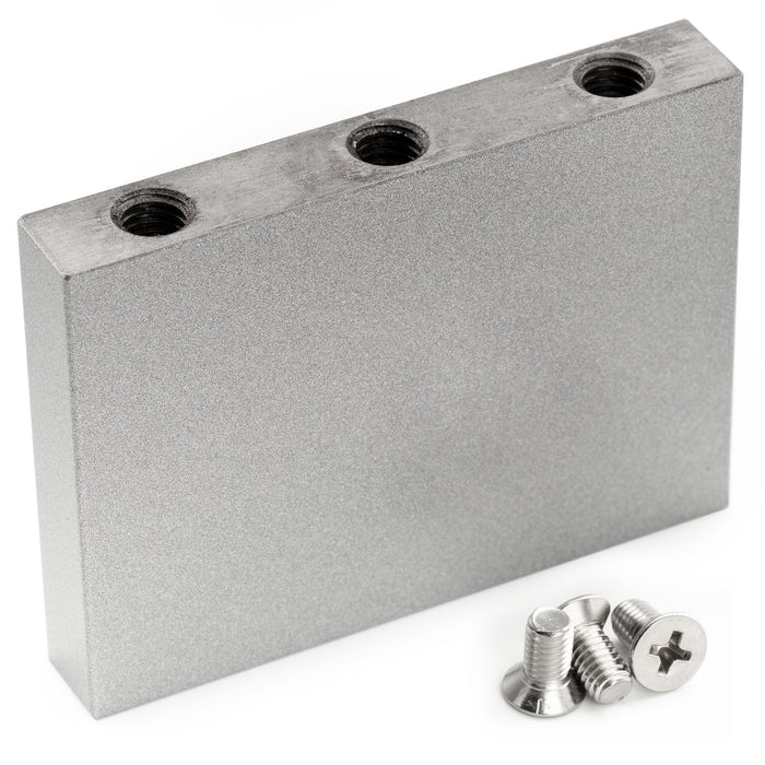 musiclily ultra 37mm full solid steel block for electric guitar floyd rose locking tremolo bridge mx2945p