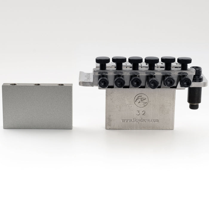 Application of musiclily ultra 32mm full solid steel block for electric guitar floyd rose locking tremolo bridge mx2945p