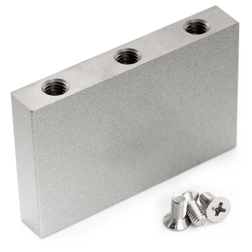 musiclily ultra 32mm full solid steel block for electric guitar floyd rose locking tremolo bridge mx2945p