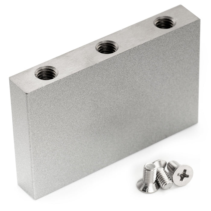 musiclily ultra 32mm full solid steel block for electric guitar floyd rose locking tremolo bridge mx2945p
